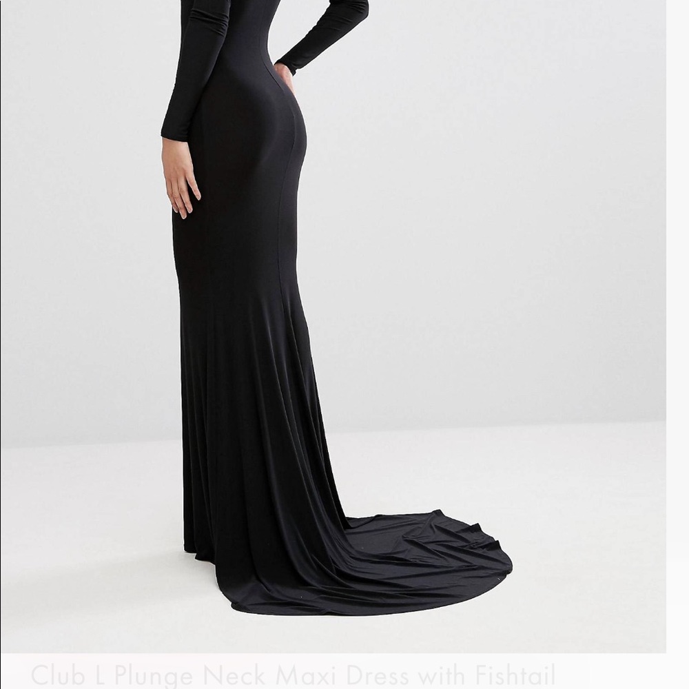 Black gown